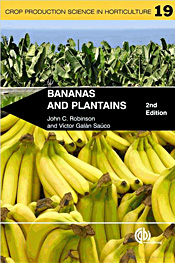 Cover of the second edition of John Robinson’s well-known book on bananas and plantains