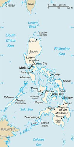 Map of the Philippines